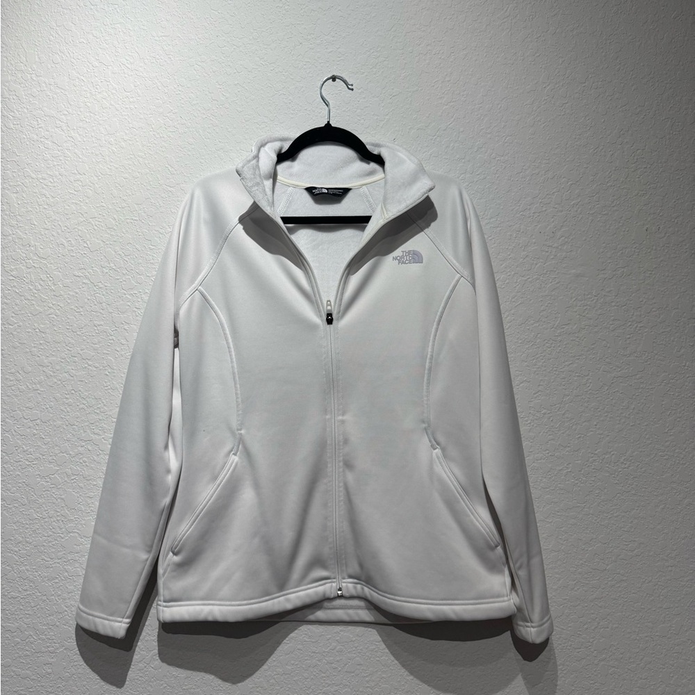 White Full-Zip Jacket